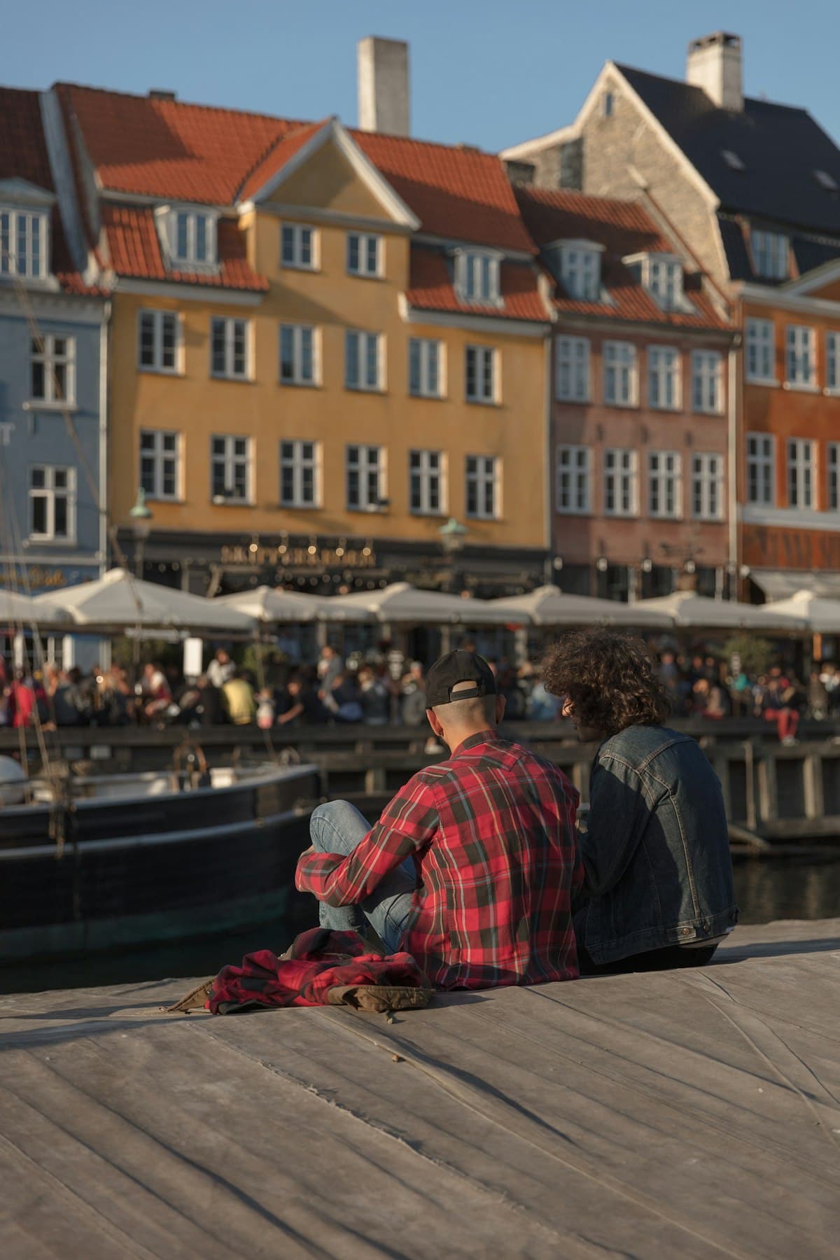 Romantic sunset scene in Copenhagen, Denmark — honeymoon guide