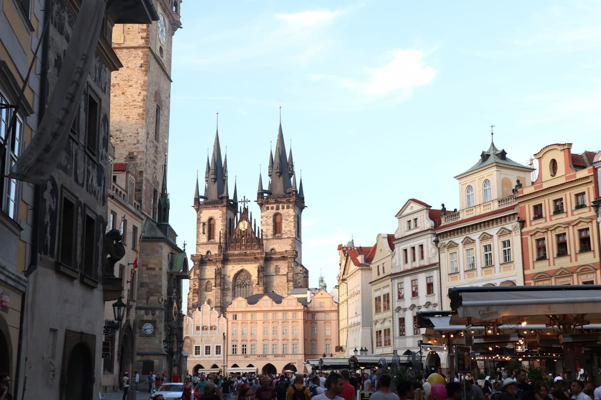 First-time visitor exploring Prague, Czech Republic